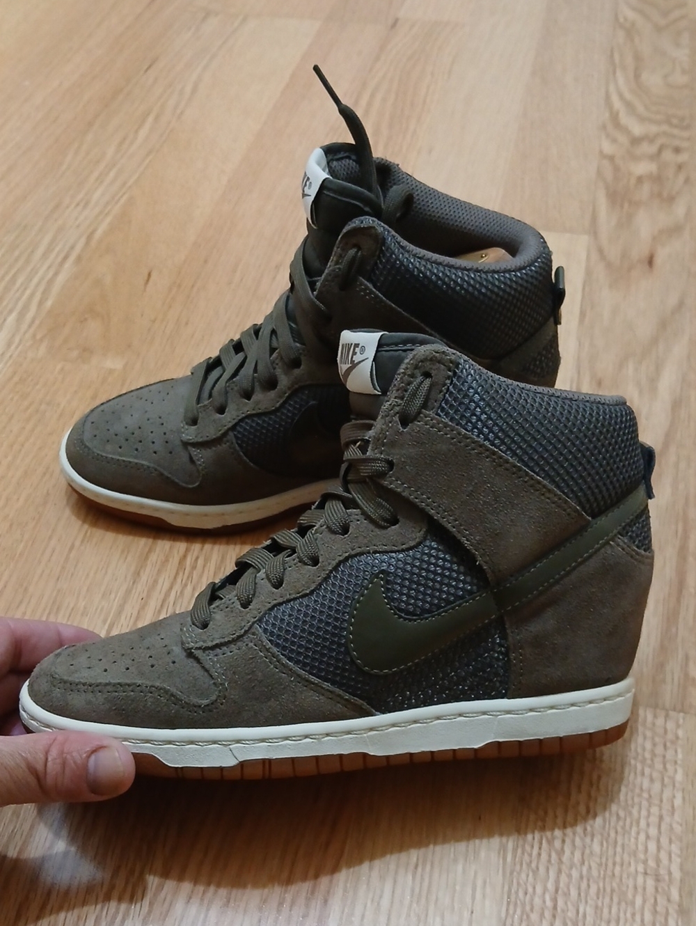 Nike Dunk Sky High NYC Wedge Athletic/Lifestyle Shoes Size 6.5 for Women